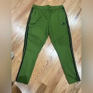 Adidas green pants NWOT